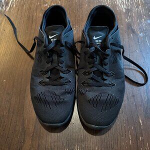 Nike Free 5.0 Black Sneakers Size 7